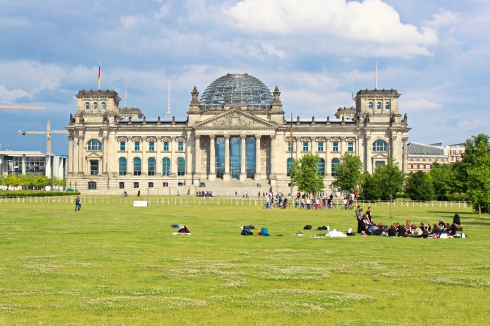 The Reichstag - seat of the German government.